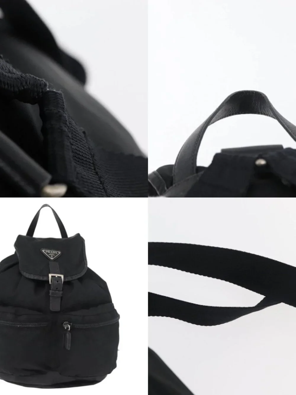 Prada brand	prada color	black